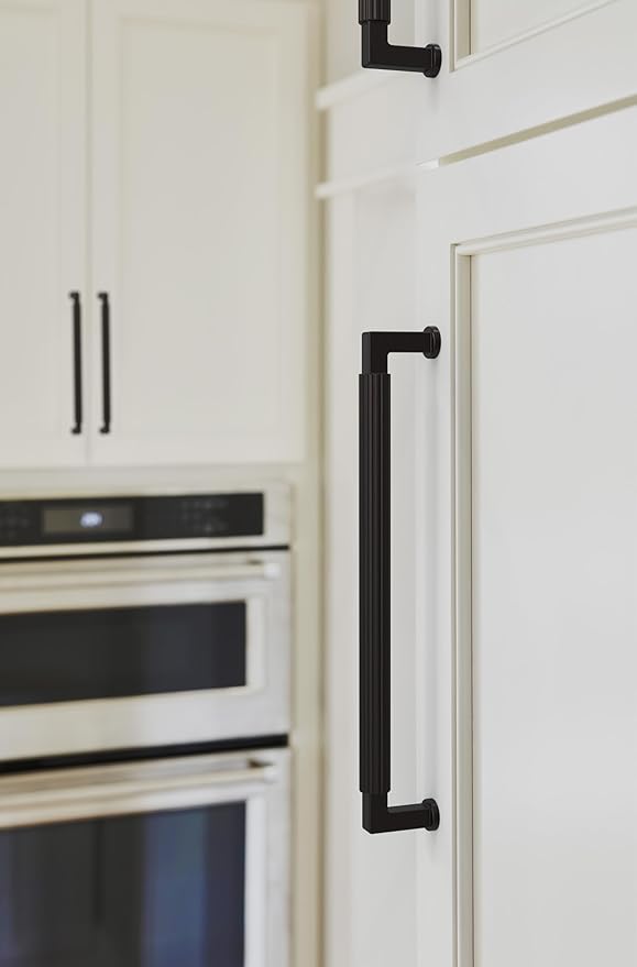 Amerock Ballard 8-13/16 inch (224mm) Center-to-Center Oil-Rubbed Bronze Cabinet Pull, BP37647ORB