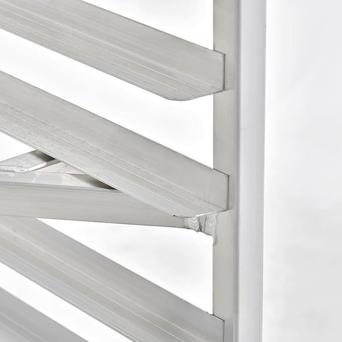 Commercial Fully-Welded Nesting 20-Tier Aluminum End Load NSF Bakery Sheet/Bun Pan Rack (28W-125)
