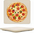Onlyfire Pizza Stone for Oven BBQ and Grill, Thermal Shock Resistant, 14" x 16" Rectangular Large Bread Baking Stone, Heavy Duty Ceramic Baking Stone for Best Crispy Crust Pizza, Cookie and Cheese