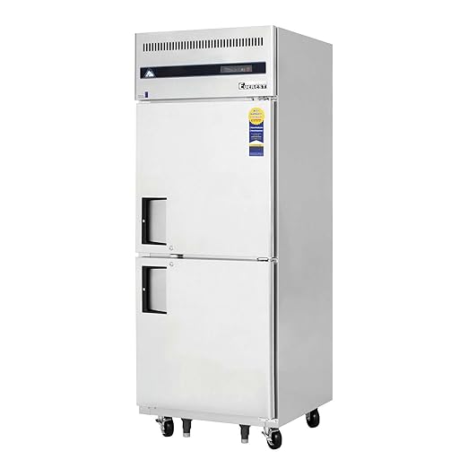 ESFH2 Reach-in Freezer 2 Solid Half Doors, 115v, NSF - 22 cu. ft.