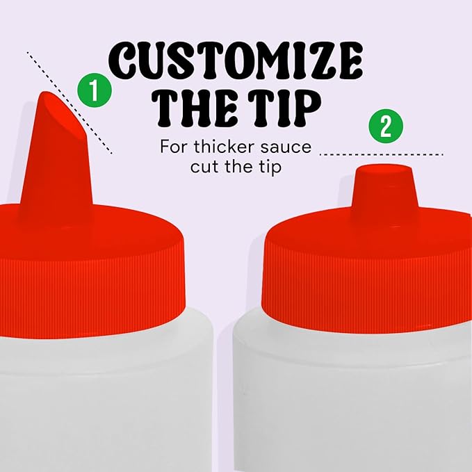 Norcalway Squeeze Bottles 12oz6p
