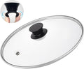 8 Inch Glass Lids, Replacement Tempered Clear Glass Lids with Steam Vent，Covers For pots, pans and skillets，Available in Small and Large Lid 8, 9.5, 10.25, 11, 12, and 12.5 Inch