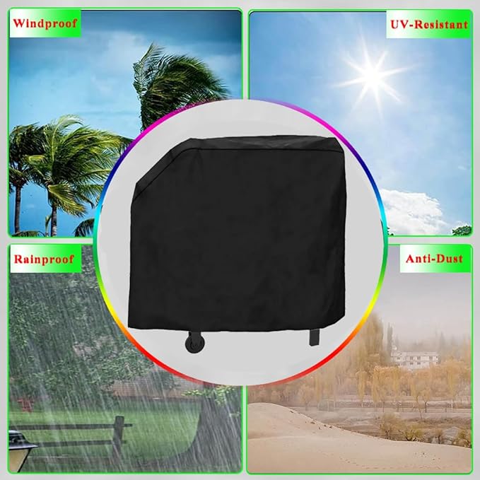 Griddle Cover for Blackstone 28" Original Omnivore Griddle 2206，600D Heavy Duty Waterproof Grill Cover for Blackstone 2 Burner 28 Inch Flat Top Griddle Outdoor