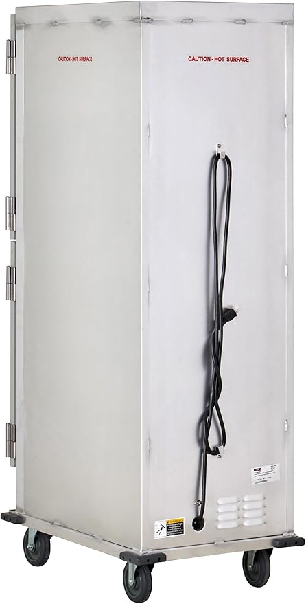 Kratos Full Size Commercial Insulated Holding and Proofing Cabinet with Solid Dutch Doors, Holds 36 Full Size Sheet Pans, 120V, 1440W (28W-603)