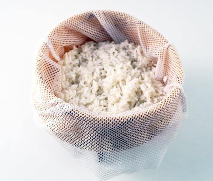 Sticky Rice Pressure Cooker Slow Cook Set Bamboo Basket Steaming Kit Recipe With Water (Size 5.5 in.)