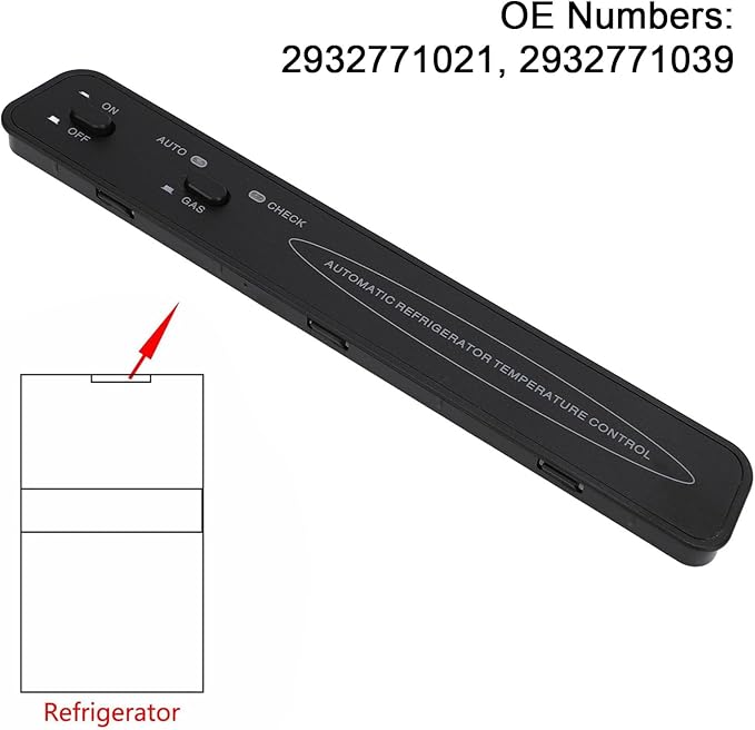 SIXRUN High Strength RV Refrigerator Circuit Control Panel Board, for Refrigerator 2 Way Eyebrow Control Board DM2652 DM2852 RM2351 RM2451 RM2551 RM2652 RM2852 RV Fridge Parts