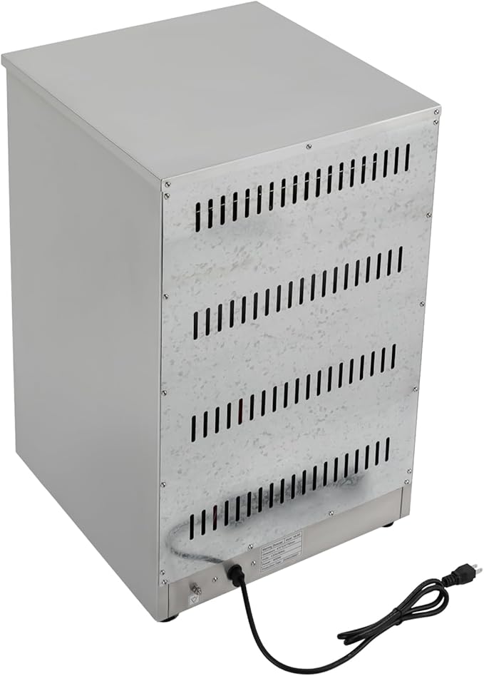 Electric Hot Box Commercial Heated Holding Cabinet 5-Compartment Stainless Steel 110V Hot Box 18.7 * 20.66 * 29.52Inch Food Warmer with Temperature Display Meter (5-Compartment)