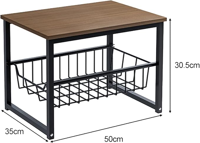 Microwave Storage Rack Microwave Oven Rack Stand Kitchen Counter Top Organizer Counter Toaster Storage Stand Dish Rack Utility Organizer Shelf Stand/51.5Cm