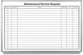 Maintenance/Service Request Whiteboard 60" x 40"
