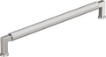 Amerock Ballard 10-1/16 inch (256mm) Center-to-Center Polished Nickel Cabinet Pull, BP37648PN