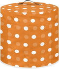 Dust Cover for 3 Quart Pressure Cooker Air Fryer Rice Cooker Small Appliance Covers, Washable Air Fryer Dust Cover for Kitchen Counter- Orange Polka Dot