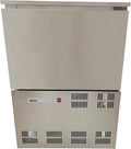 Commercial 5-Pan Blast Chiller Freezer Stainless Steel Commercial Chest Freezer -25℃~-45℃ 220V 1100W for Restaurant Kitchens Food Processing Plants & Fresh Produce Distribution Centers