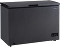 Frigidaire Chest Deep Freezer, 10 Cu. Ft. Capacity, Granita Rugged Design-Adjustable Thermostat-Removable Vinyl Coated Wire Basket-Easy Defrost Drain