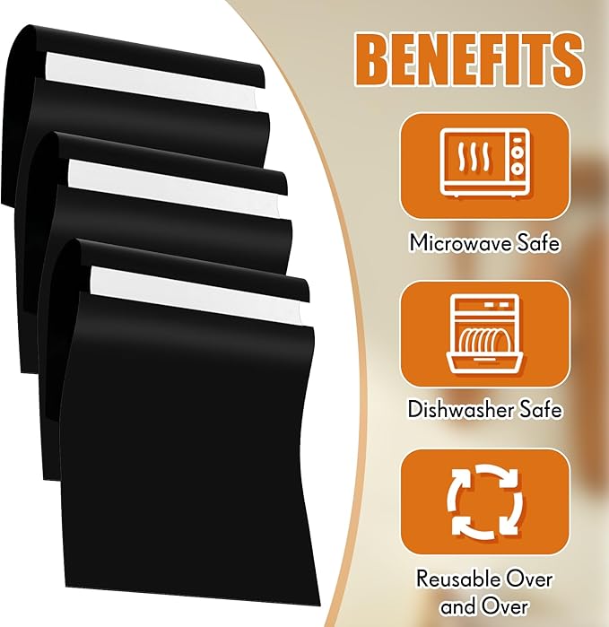 10 Pcs 27.5 x 11 Inch PTFE Release Sheets Non Stick Toaster Release Sheets PTFE Liner Compatible with Antunes Roundup VCT-2, VCTM-2 Toaster, for Bread, Buns