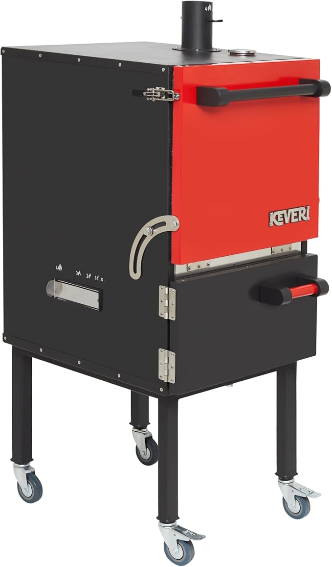 Keveri H1 Medium Rare | Multi-Purpose Charcoal Oven | Grill, Smoker, Roast, Bake, Pizza Oven