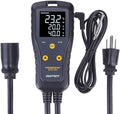 Digital Temperature Controller Simple Stage Thermostat Outlet Heating & Cooling Mode for Chest Freezer Refrigerator Homebrew Fermenter Greenhouse 110V 10A 1100W