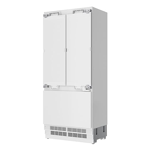 KoolMore Reserve 36 in. Panel-Ready French Door Refrigerator with Ice Maker and Water Dispenser, Frost-Free, 19.6 Cu. Ft. ETL Listed and Energy Star