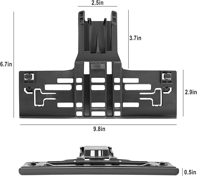 Upgraded W10546503 WPW10546503 Dishwasher Top Rack Adjuster kit Fit for Kitchen-aid Dishwasher Parts Upper Rack, with W10195840 & W10195839 & W10250160 for Whirl-pool ken-more Dishwasher by AMI PARTS