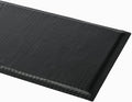 2 x 5 FT Anti Fatigue Mats Industrial 15/16 Inch Thick Soft Sponge Ergonomic Mat Durable Heavy Duty Diamond Plate for Standing Non Slip Industrial Grade Floor Mat for Leg & Back Pain (Black)