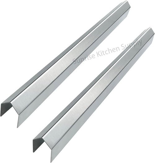 (Pack of 2) Sunrise Kitchen Supply Heavy Duty 20 GaugeStainless Steel Deep Fryer Joining Strip/Connector (23"L x 1 1/2"W)