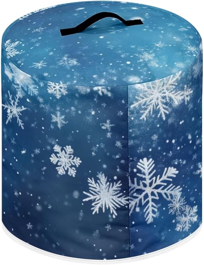 Snowflake Rice Cooker Covers Dust-Proof Cover for Instant Pot 3 Qt Inner Pot Instapot Cover Rice Cooker Dust Cover Kitchen Appliance Covers Kitchen Storage L