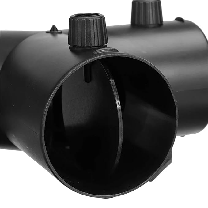 Air Heater Valve Parking Heater Valve Air Heater Valve Y type Diesel Engine 75mm Heaters Parking Heater Accessories Car Heater Ventilation Duct Y Branch Outlet Exhaust Connector