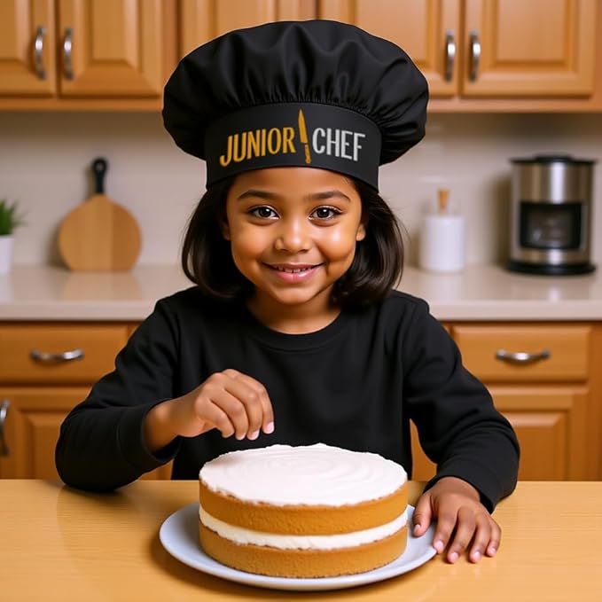 The Apron Place Adjustable Professional Chef Hats, Multiple Personalized Embroidered Designs to Choose from, Made in The USA