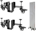 Door Installation Dolly, Heavy Duty Door Dolly Cart for Pre Hung Interior Doors - 300lb Capacity, Easy Lifting & Quick Mounting for Door Panels, Door Installation Tools, Panel Carrier with Wheels