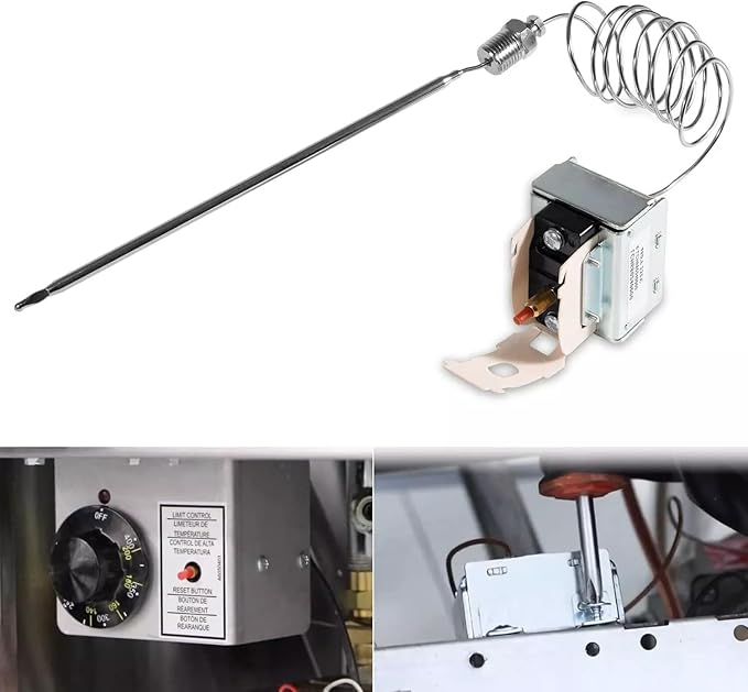 PP10084 High Limit Switch for Pitco All Gas Fryers Safety Thermostat 35C+ 45C+