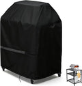 Outdoor Pizza Oven Table Cover for Ooni Oven and Medium Table, Outdoor Bar Table Cover Waterproof Heavy Duty for Patio Grill Table - 32''L x 24''W x 50''H