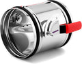 6 Inch HVAC Duct Manual Volume Backdraft Damper,Stainless Steel Airflow Control Valve With Adjustment Handle,Duct Damper for HVAC Ventilation System (6inch)