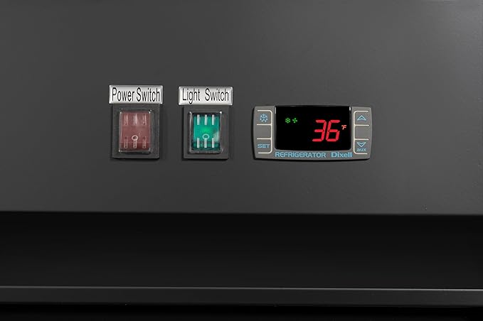 KoolMore - MDR-3GD Koolmore 78 1/4" Commercial Glass 3 Door Display Refrigerator Merchandiser - Upright Beverage Cooler with LED Lighting - 53 Cu. Ft. Black