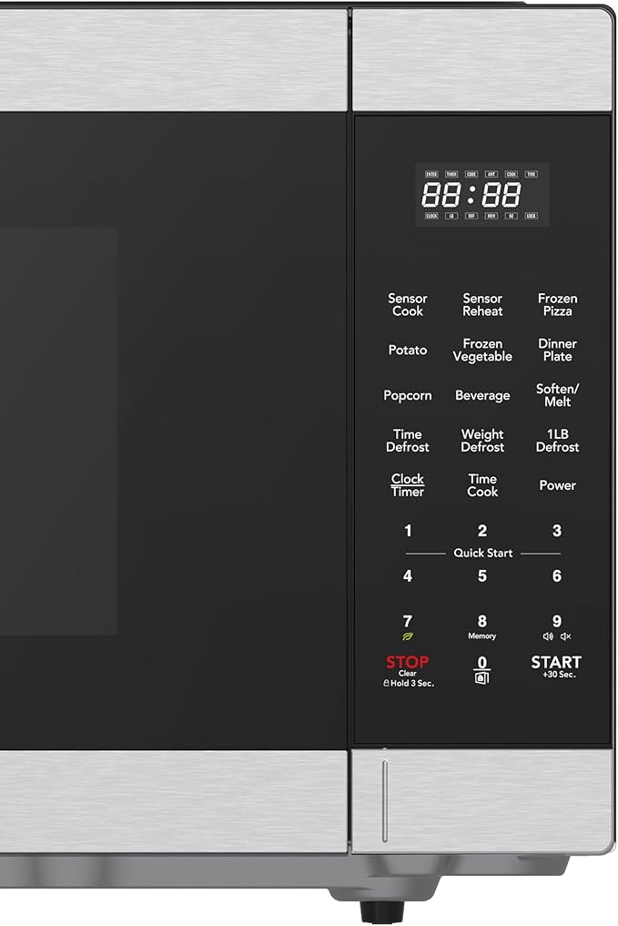 FRIGIDAIRE 2.2 Cu. Ft. Stainless Steel Microwave Oven, Multi Function, Programmable, 1,200 Watts