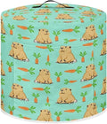 Pressure Cooker Cover for Women,Groundhog Carrot Insulated Rice Cooker Cover with Easy to Clean Lining Waterproof Dust Cover with Pockets for Instant Pot 8 Quart Appliance Cover