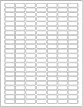 White Rectangular Labels + Bonus Color Labels - Value Pack - 1138 Pack