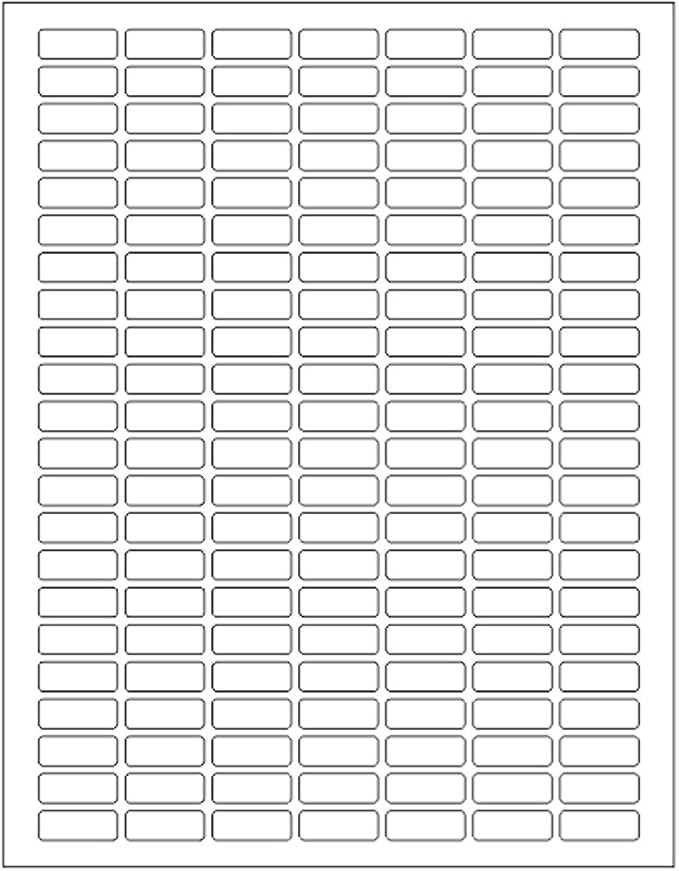 White Rectangular Labels + Bonus Color Labels - Value Pack - 1138 Pack