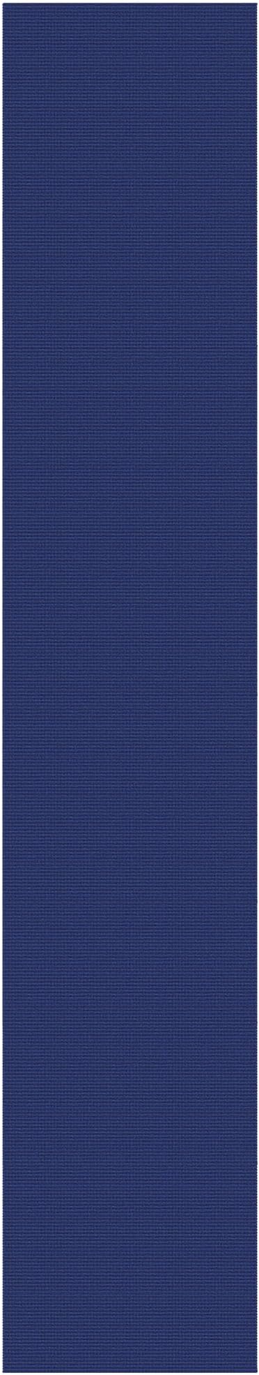 IOHOUZE Washable Exrea Long Hallway Runner Rug 3x14 Non Slip Rubber Backed Kitchen Runner Entryway Runner Indoor, Woven Rugs Floor Carpet for Kitchen Hall Entryway, Royal Blue/Navy