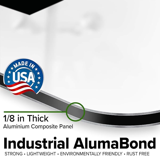 Custom Think Sign, OSHA Sign, 36x48 Inches, Rust Free DiBound, Fade Resistant, Made in USA by My Sign Center