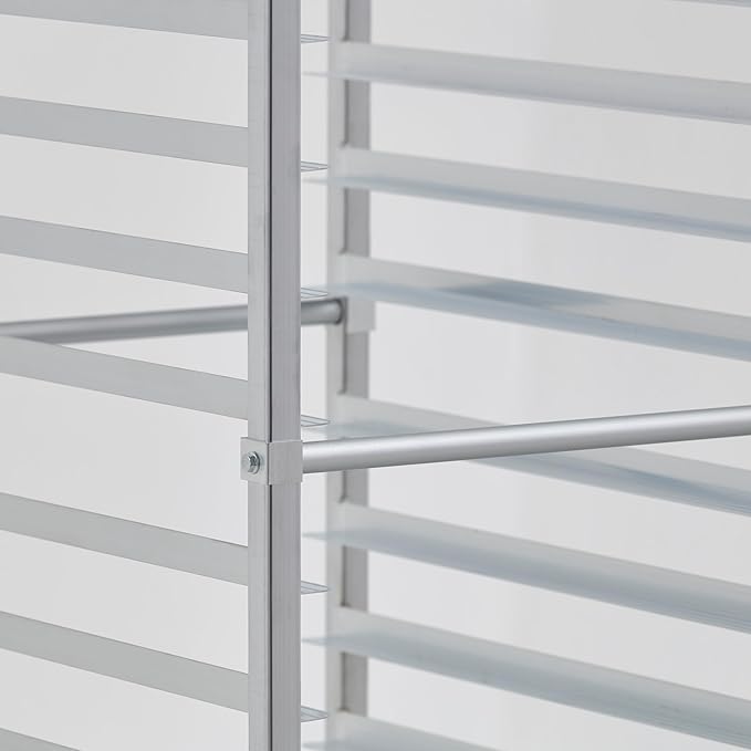 Commercial Knockdown 20-Tier Aluminum End Load NSF Sheet/Bun Pan Rack (32L-035)