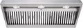 Akicon Range Hood Insert 48 Inch, 1200 CFM Built-in Kitchen Hood with 4 Speeds, Ultra-Quiet Stainless Steel Ducted Vent Hood Insert with Dimmable LED Lights and Dishwasher Safe Filters
