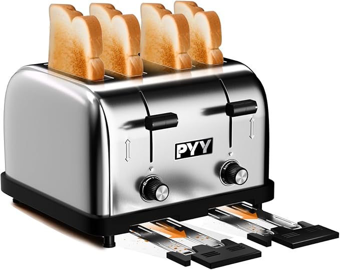 PYY Commercial 4-Slice Toaster for Restaurant