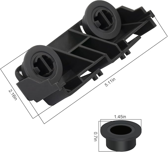 4 Pack WD28X27241 AP6990367B Dishwasher Rack Carrier And Roller Kit Compatible with GE Haier Dishwasher replaces WD12X10439, WD12X10446, WD12X10447, WD12X22657, WD12X22656