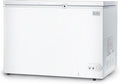 BLACK+DECKER 10 Cu. Ft. Chest Freezer, Deep Freezer with Top Opening, Freezer Chest with 2 Removable Storage Baskets, Mechanical Temperature Control, Manual Defrost, R600a Refrigerant,BCF1000E,White