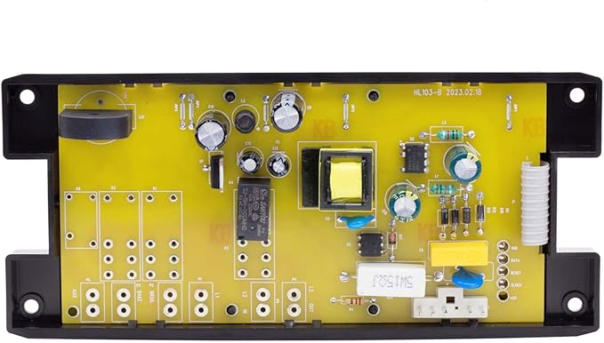 316455410 Range Oven Control Board for Electrolux Kenmore, Gas Range 7 Button Control Board Clock 5304518661 316222800