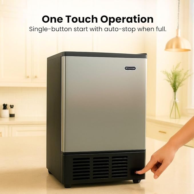 Whynter UIM-155 Stainless Steel Built-In Ice Maker