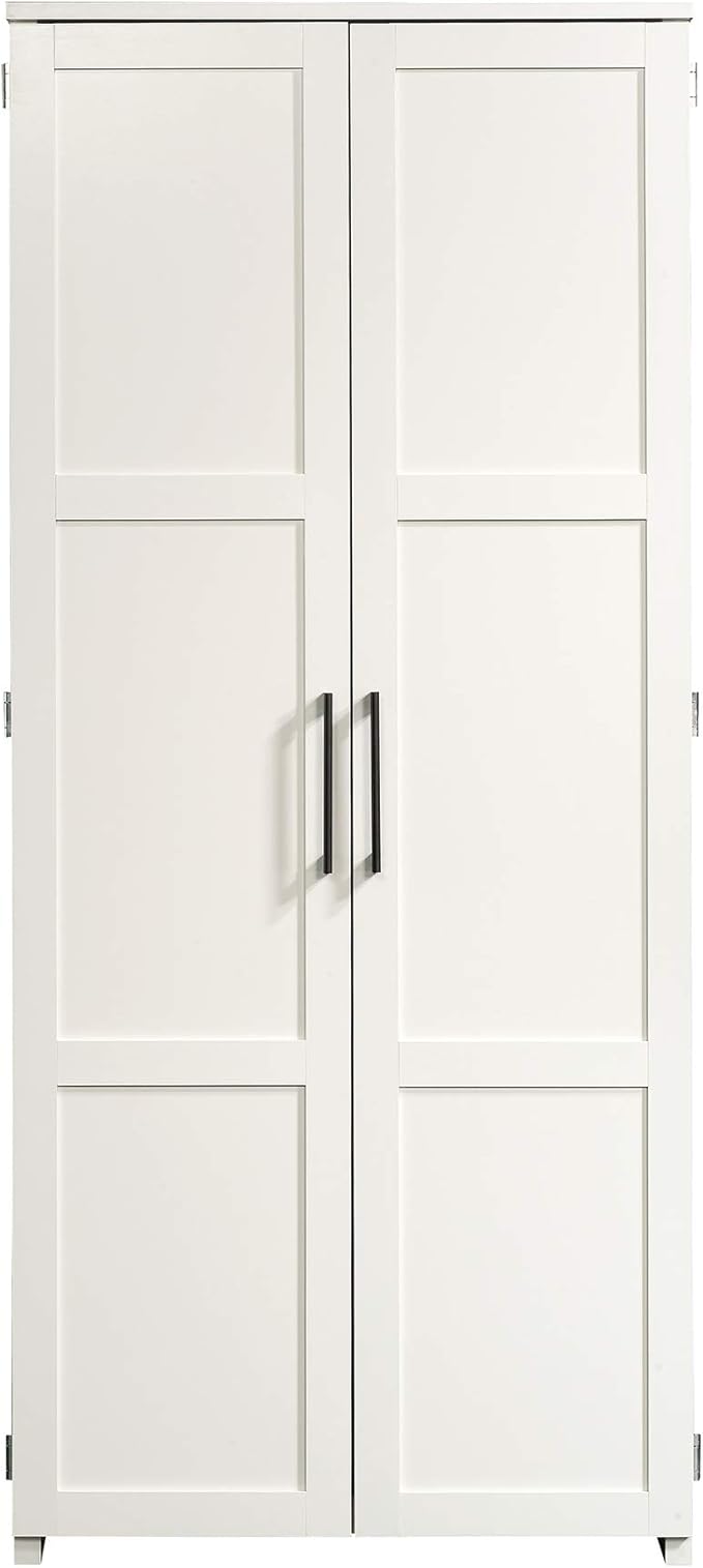 Sauder HomePlus Storage Cabinet/ Pantry cabinets, White finish