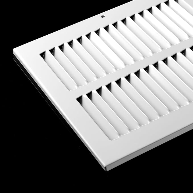 14x10 Return Air Grille(Duct Opening Size),Air Return Vent Cover,Flat Vent Cover,Rejillas De Aire Acondicionado para Casa,Return Air Grilles,Outer Dimensions:15.75"Wx11.75"H(14"Wx10"H, Duct Opening)