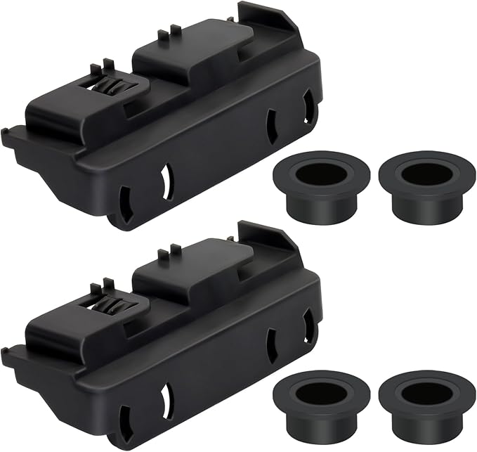 2 Pack WD28X27241 AP6990367B Dishwasher Rack Carrier And Roller Kit Compatible with GE Haier Dishwasher replaces WD12X10439, WD12X10446, WD12X10447, WD12X22657, WD12X22656