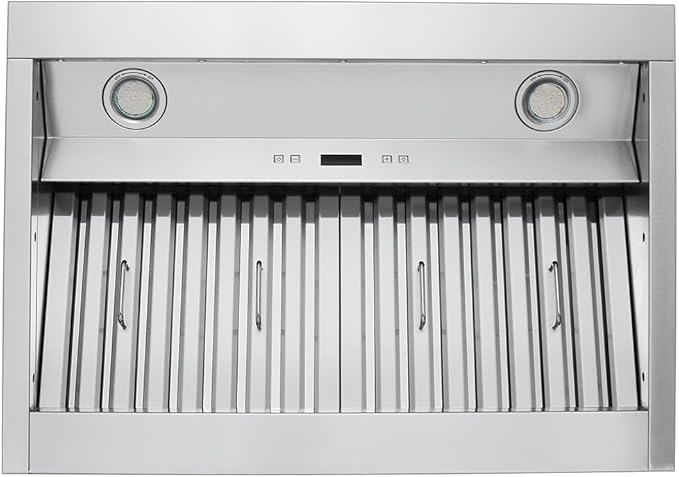 PROLINE 28-Inch Professional Range Hood Insert (For 30 Inch Range Hoods), 1000 CFM, PLFL 832.28, Kitchen Range Hoods