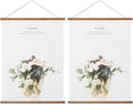 Miaowater 2 Pack Poster Frame,9x9 9x12 9x15 9x20 Magnetic Light Wood Wooden Frames Hanger for Photo Picture Art Canvas Print Artwork Wall Hanging Teak Wood 9''